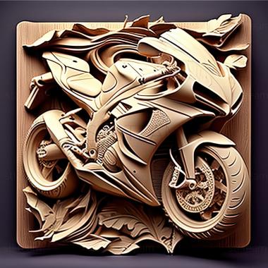 3D модель Yamaha YZF 1000 R (STL)